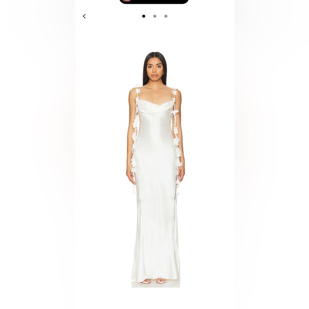 Inaya cream gown